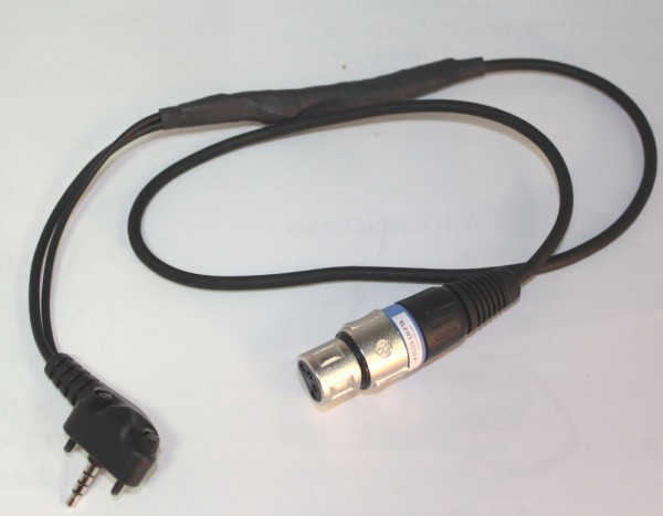 LH-FTA, Adapterkabel für YAESU FTA-Serie, mit 4 poliger XLR-Kupplung